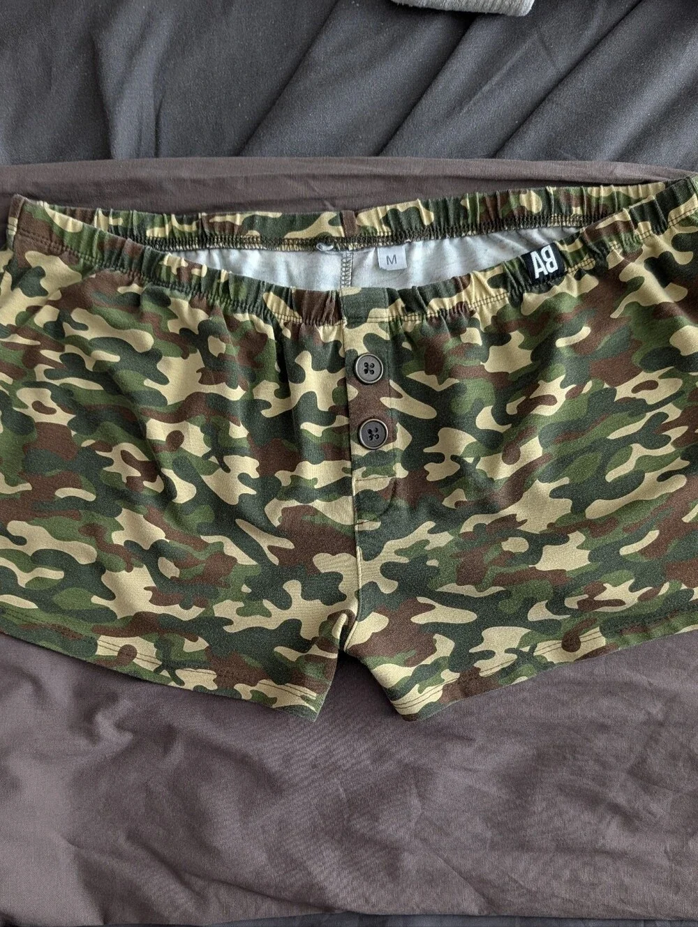 Camouflage Print Men's Boxers